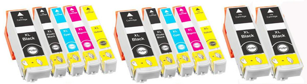Compatible Epson 26XL (12-PACK)