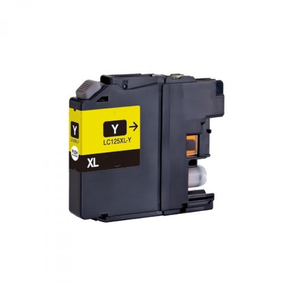 Compatible Brother LC125XLY Yellow