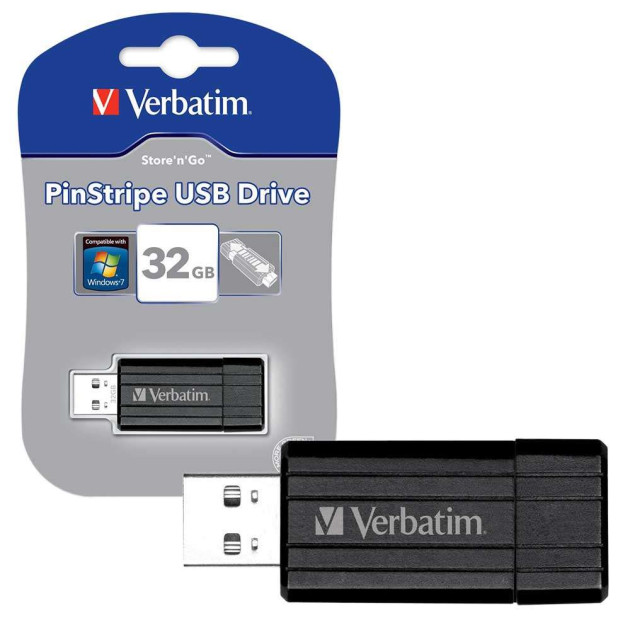 Verbatim 32GB USB 2.0 Flash Drive