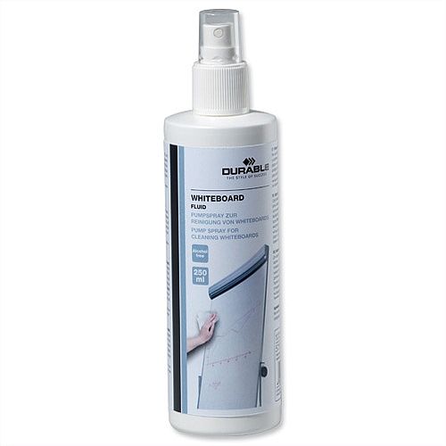 Durable Drywipe Board Cleaning Fluid Spray 250ml Bottle