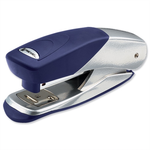 Rexel Matador Pro Stapler 70mm Throat Depth Silver/Blue
