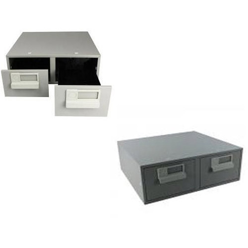 Bisley Cardindex 5x3in Double Grey FCB23