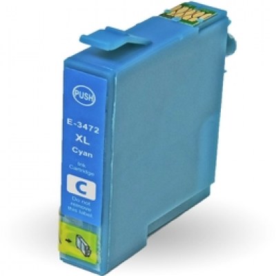Compatible Epson 34XL (T3472) Cyan (High Capacity)