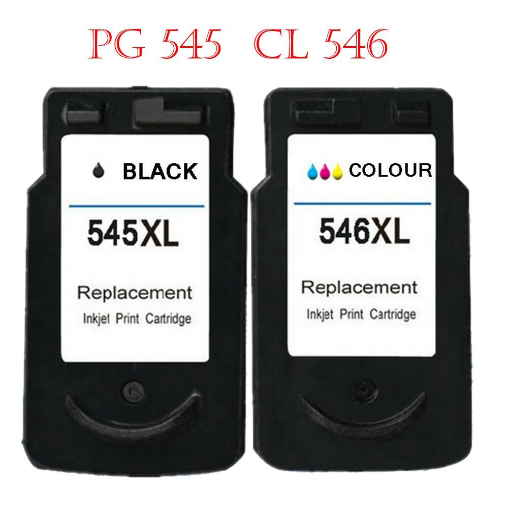 Canon PG-545XL Black & CL-546XL Colour. Monitors Ink Levels.