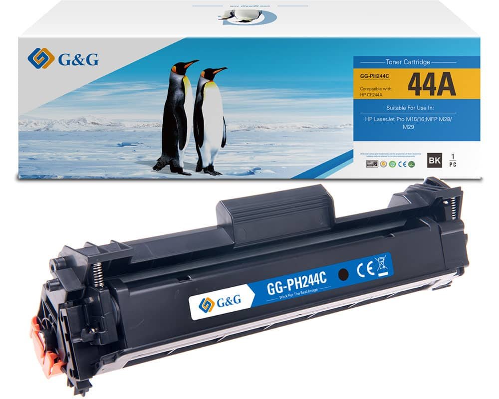 HP 44A (CF244A) black toner (Patented Compatible)