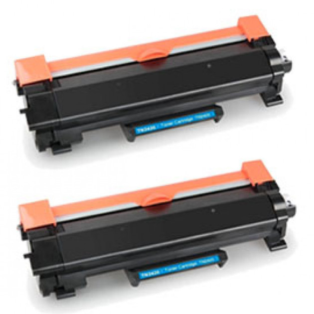 2 x Brother TN2410 / TN2420 High Capacity (3000 Page Yield) - Twin Pack for just 64 Euro! (i.e. 6000 Pages - total page yield)