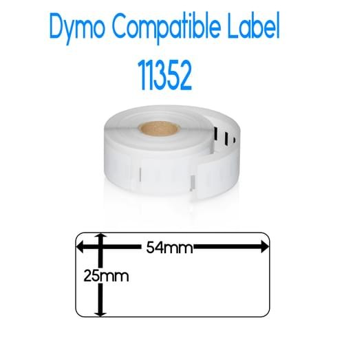 Dymo 11352 Compatible Labels  (25mm x 54mm)