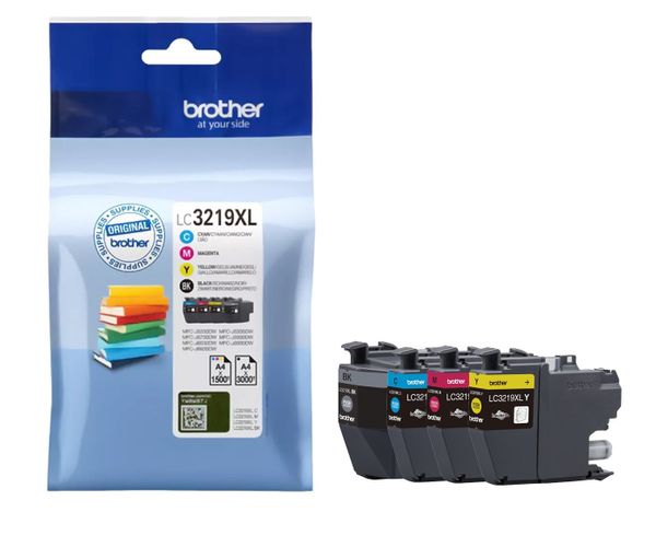 Brother LC3219XLVAL BK/C/M/Y ink cartridge 4-pack (original Brother)