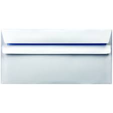Envelope DL 90gsm Self Seal White (Pack of 1000) WX3480