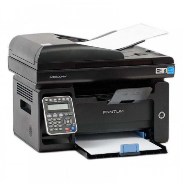 PANTUM (M6600NW) MONOCHROME LASER MULTIFUNCTION PRINTER PRINT/COPY/SCAN/FAX/ADF/NETWORK/WI-FI/MOBILE PRINTING & SCANNING