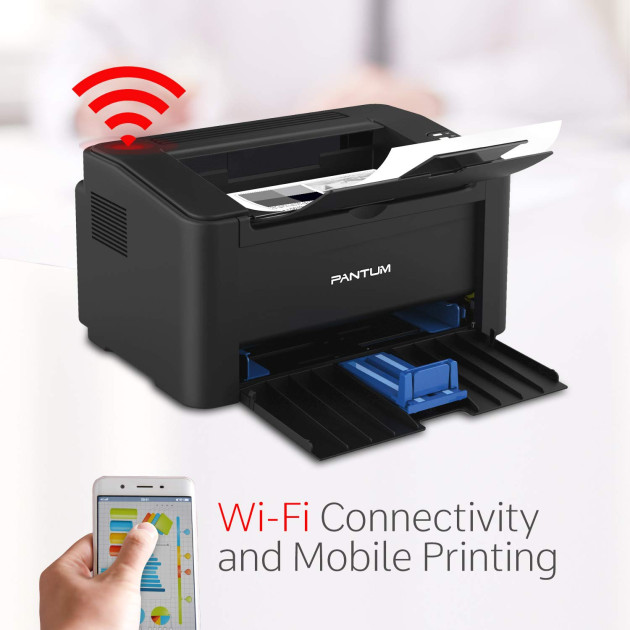 PANTUM (P2500W) PRINTER - MONOCHRONE WIRELESS LASER PRINTER Print/WI-FI/Mobile Printing