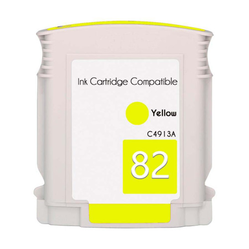 Compatible HP 82 Yellow